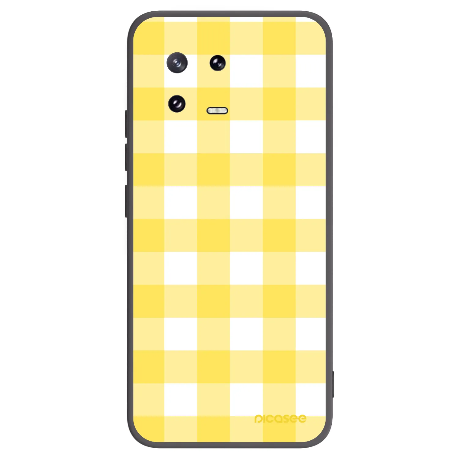 Picasee Xiaomi 13 Pro Hülle - Schwarzes Silikon - Gride lemon