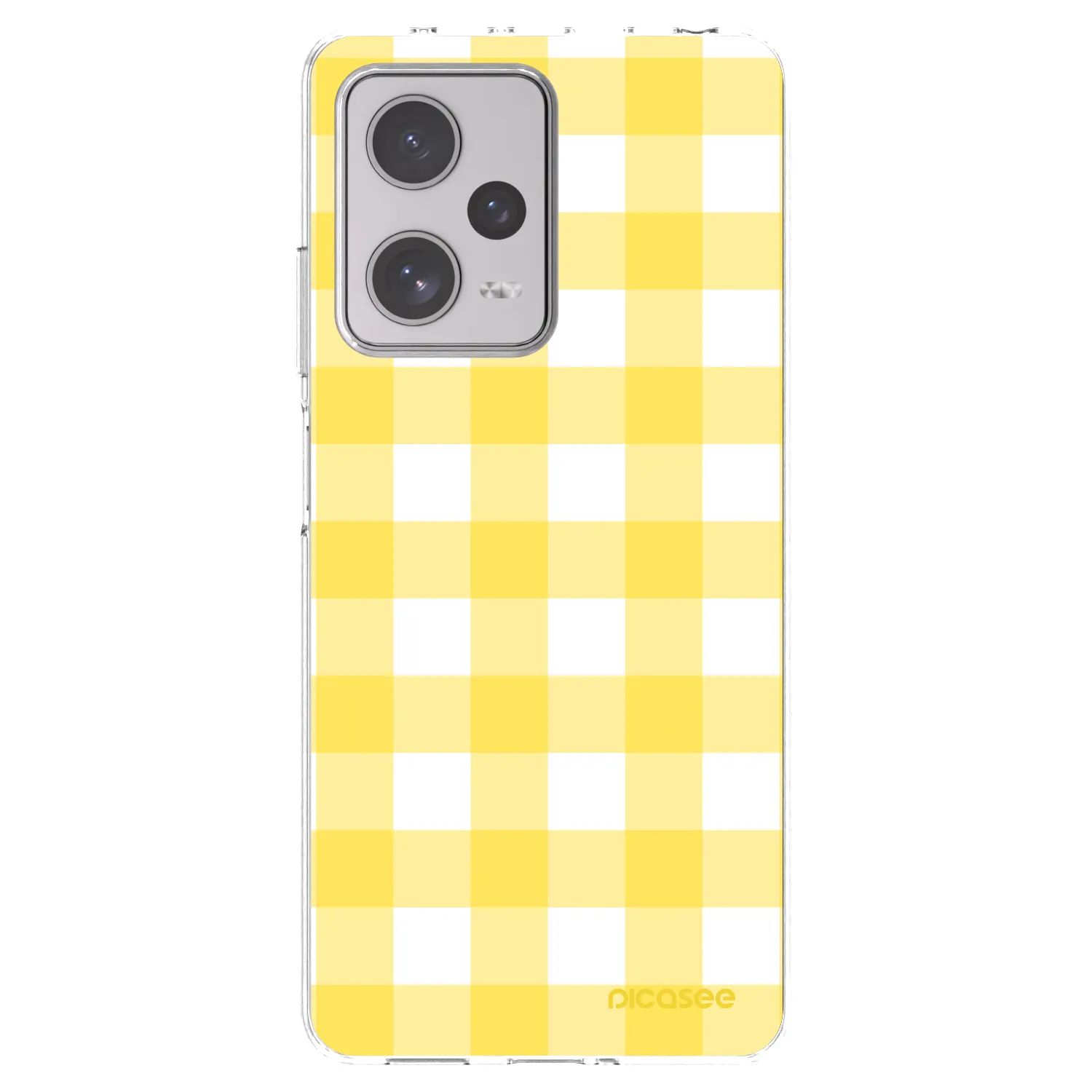 Picasee Xiaomi Redmi Note 12 Pro+ 5G Hülle - Transparentes Silikon - Gride lemon