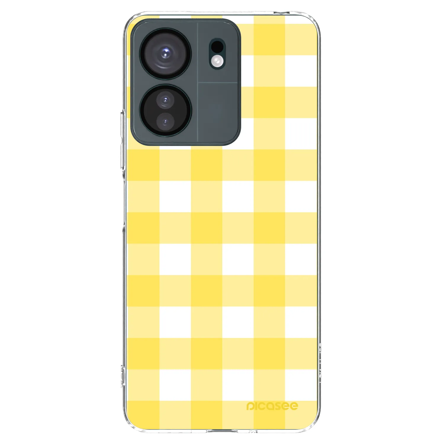 Picasee Xiaomi Redmi 13C 4G Hülle - Transparentes Silikon - Gride lemon