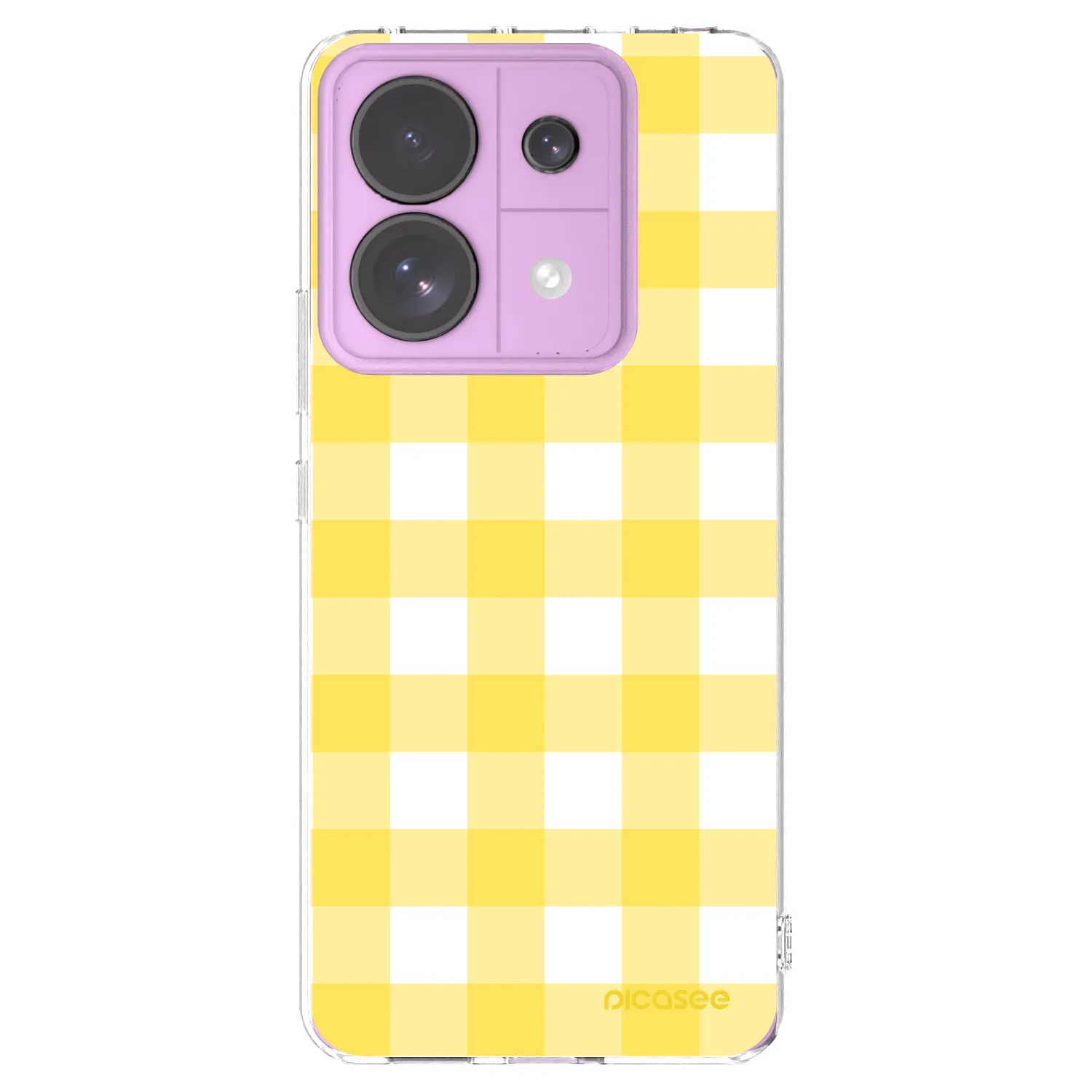 Picasee Xiaomi Redmi Note 13 Pro 5G Hülle - Transparentes Silikon - Gride lemon