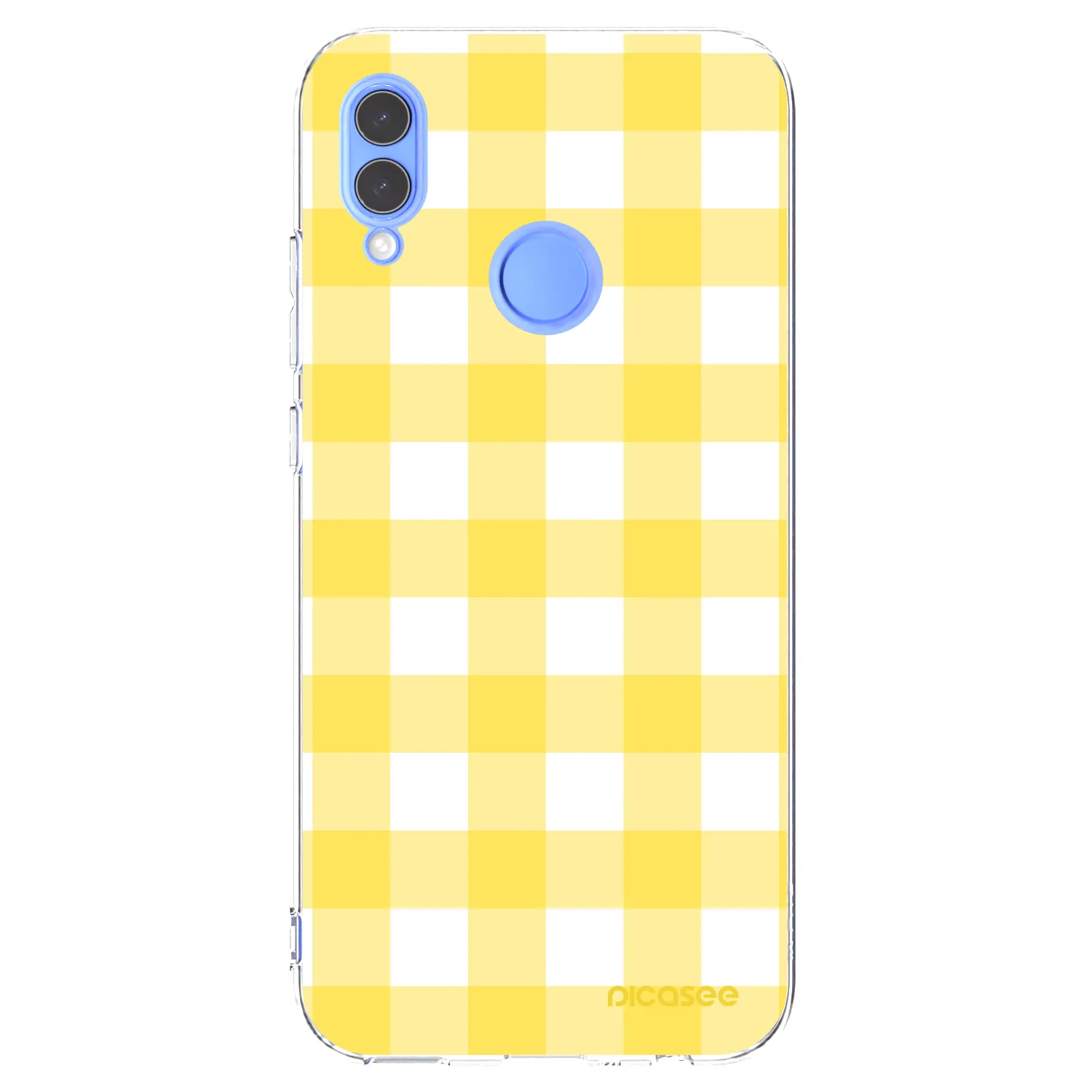Picasee Honor 10 Lite Hülle - Transparentes Silikon - Gride lemon