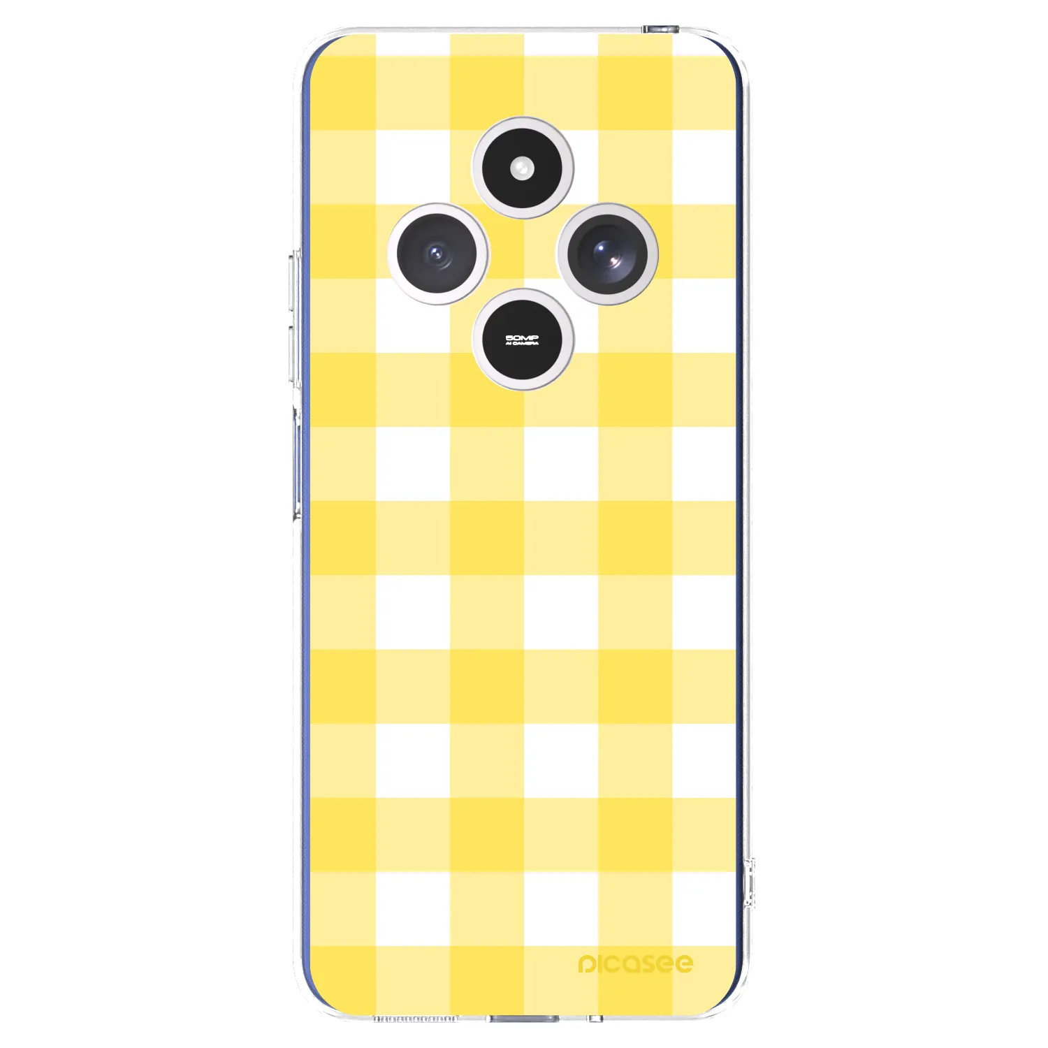 Picasee Xiaomi Redmi 14C Hülle - Transparentes Silikon - Gride lemon