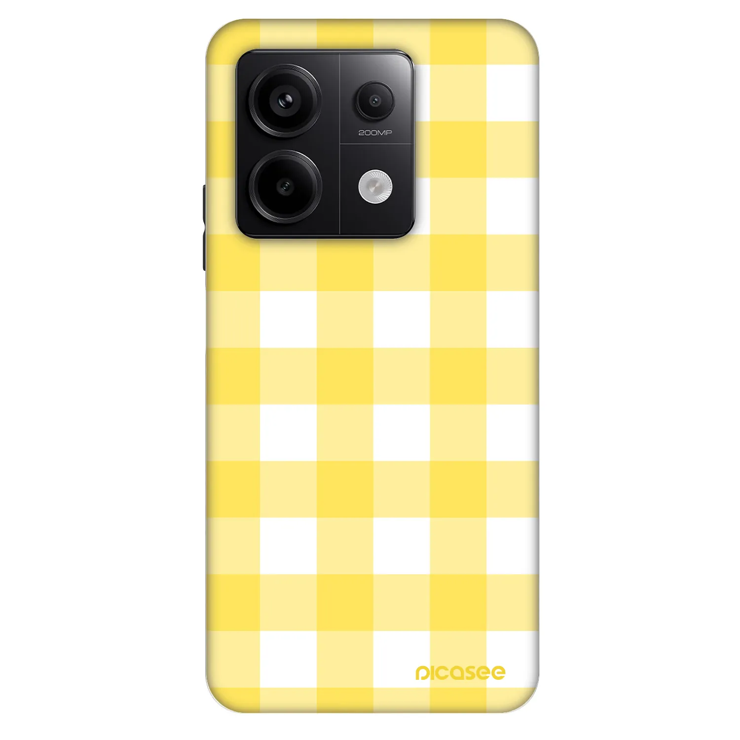 Picasee Fashion Case für Xiaomi Redmi Note 13 Pro 5G - Gride lemon