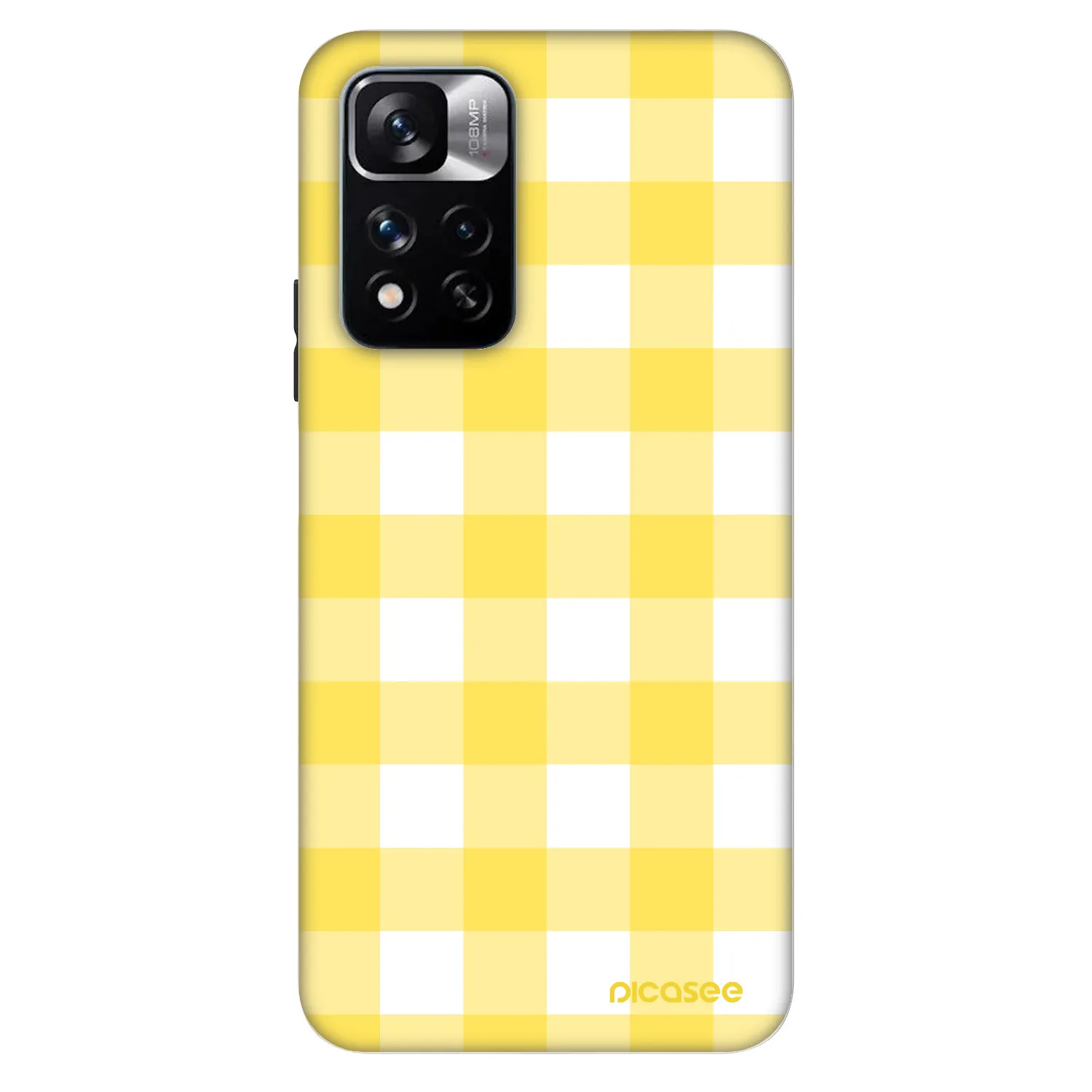 Picasee Fashion Case für Xiaomi Redmi Note 11 Pro 5G - Gride lemon