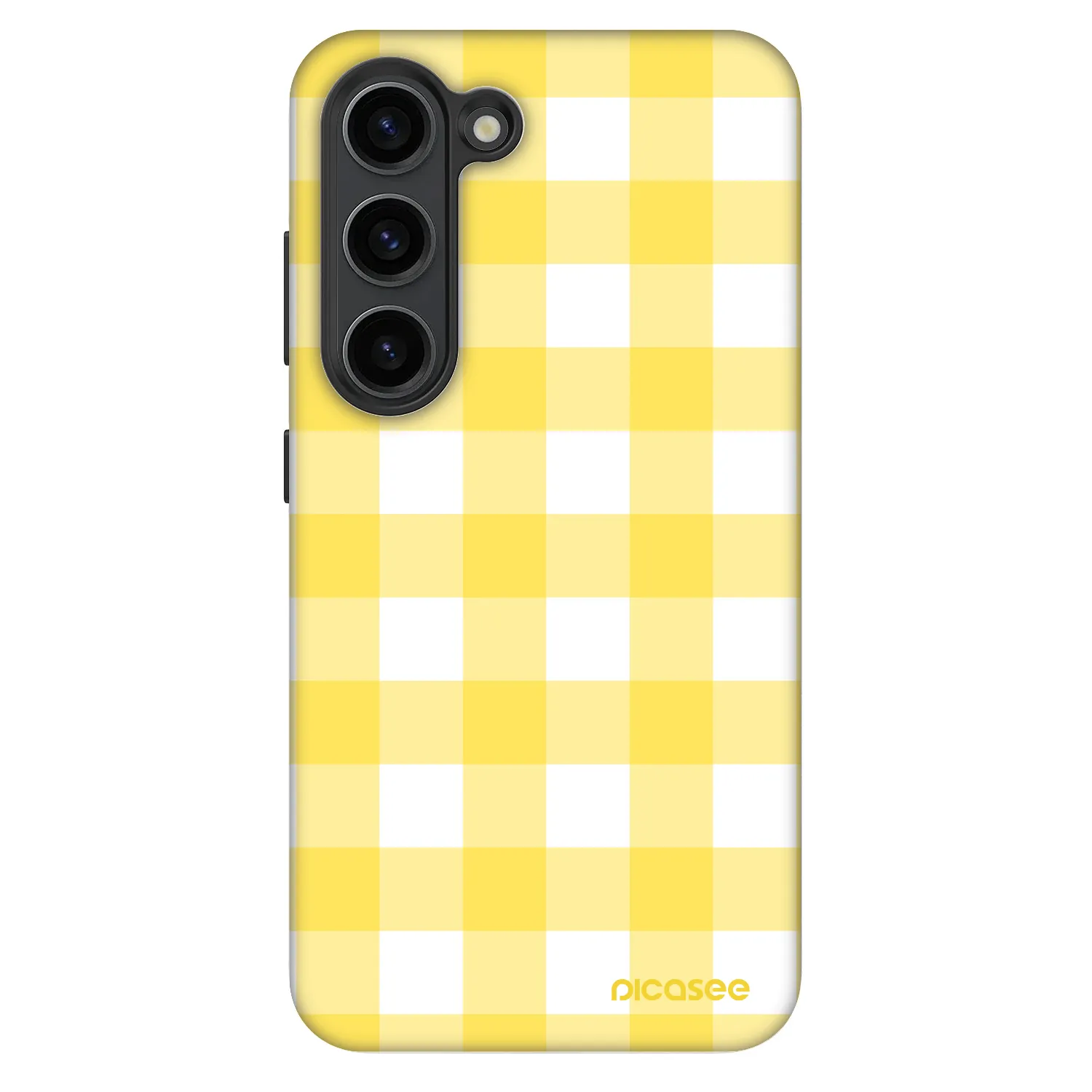 Picasee Fashion Case für Samsung Galaxy S23 5G - Gride lemon