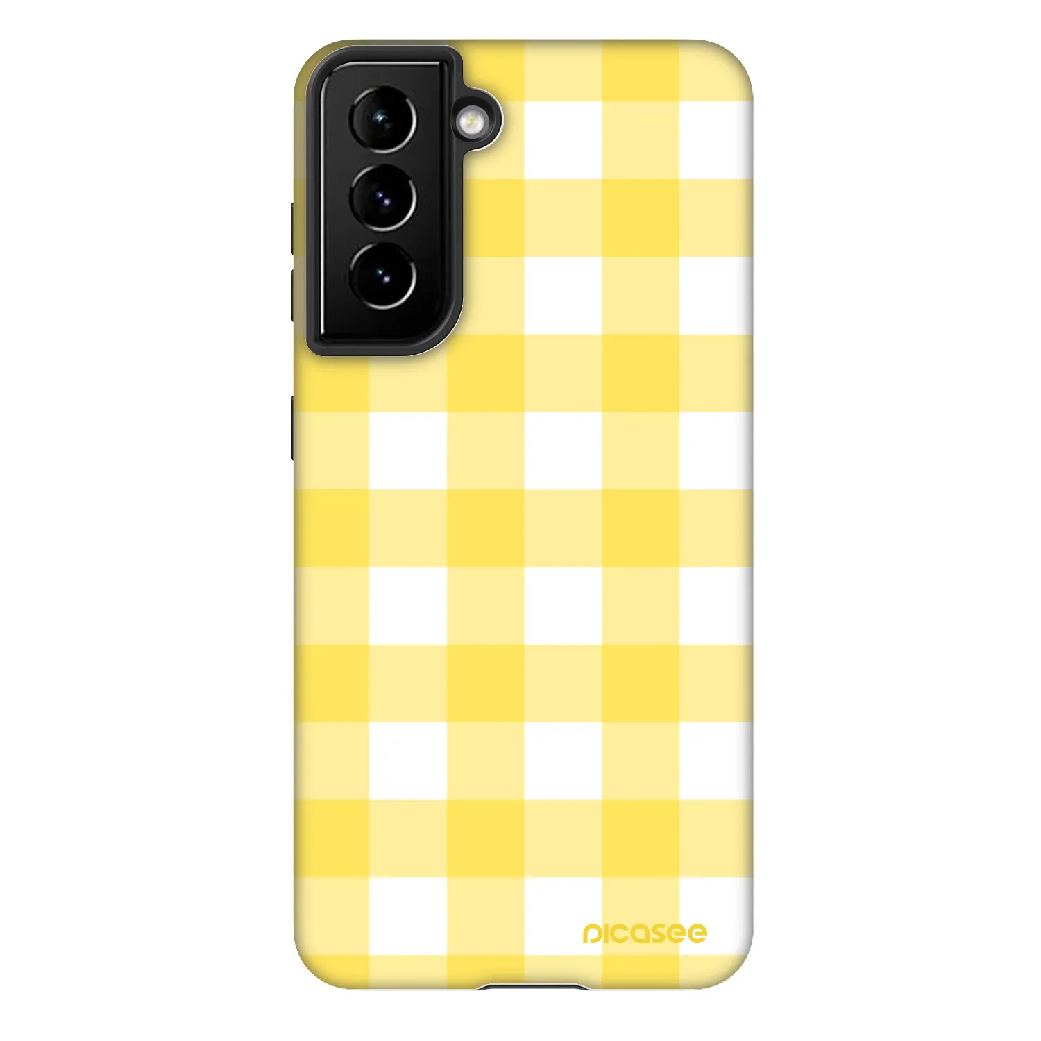 Picasee Fashion Case für Samsung Galaxy S21 FE 5G - Gride lemon