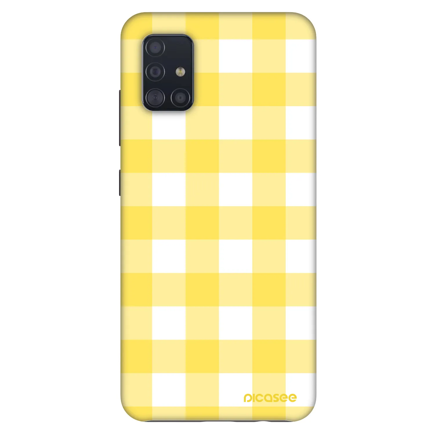 Picasee Fashion Case für Samsung Galaxy A51 A515F - Gride lemon