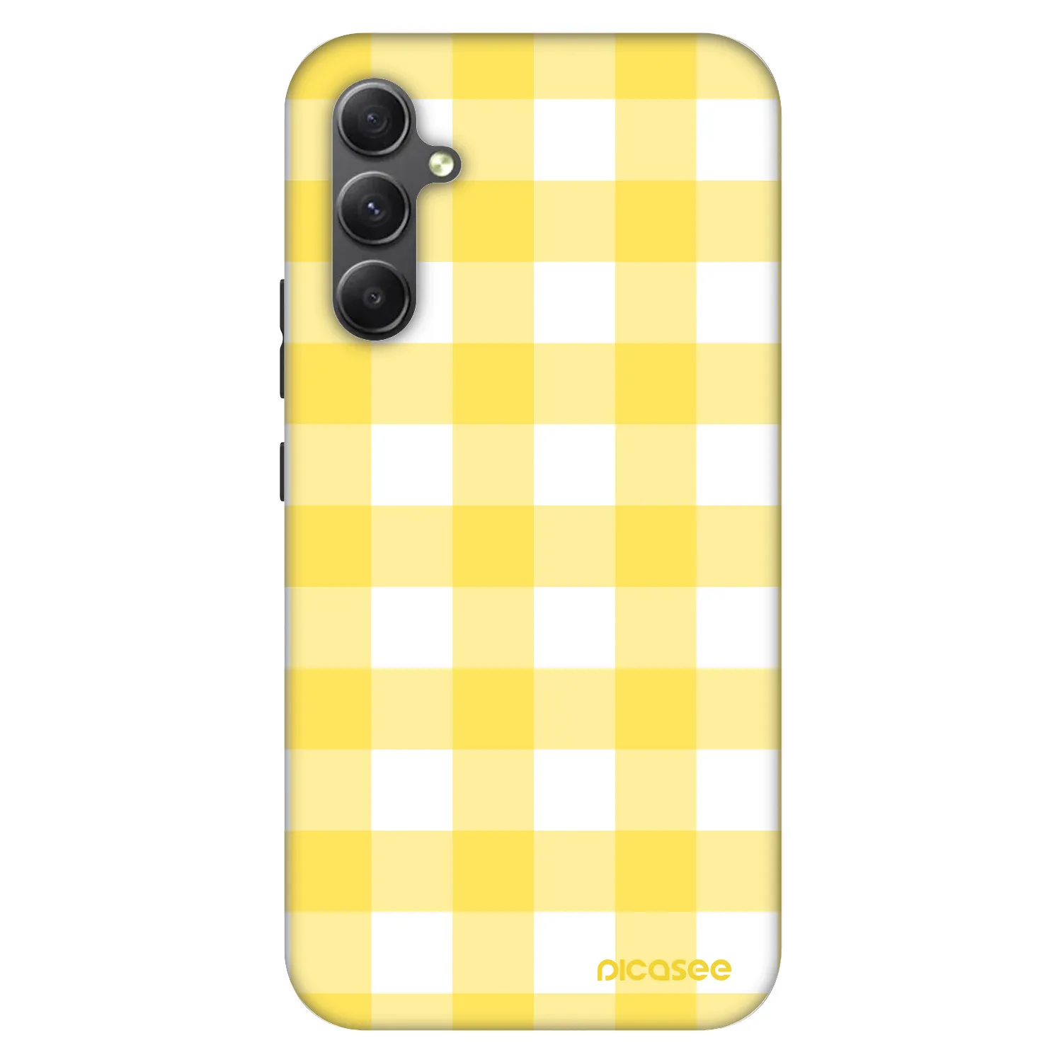 Picasee Fashion Case für Samsung Galaxy A34 5G A346B - Gride lemon