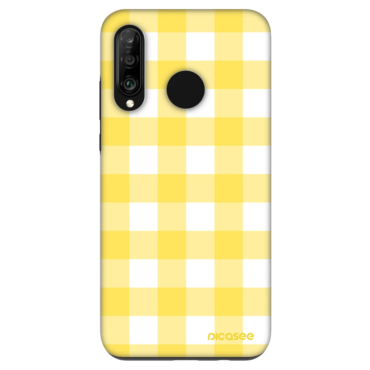 Picasee Fashion Case für Huawei P30 Lite - Gride lemon