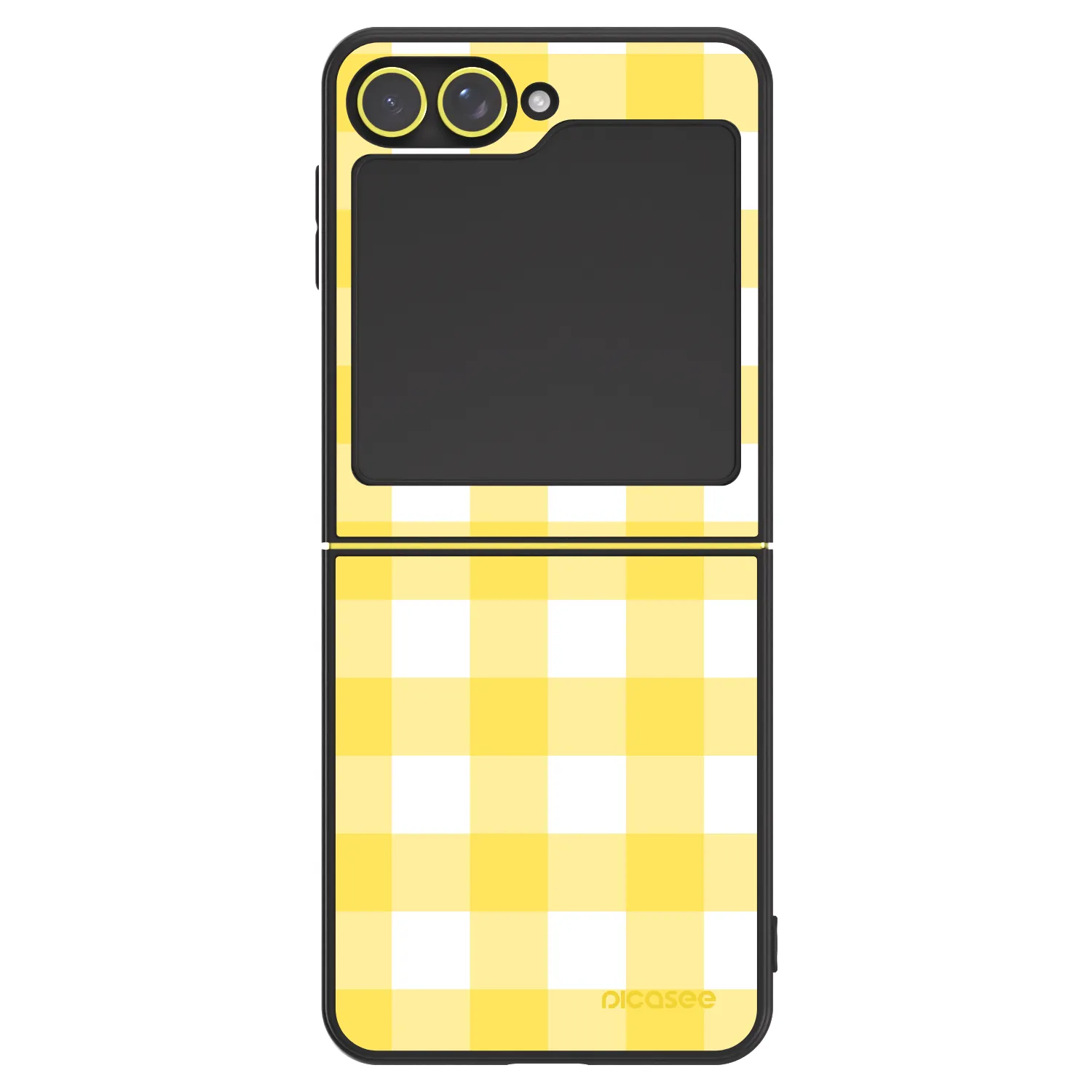 Picasee ULTIMATE CASE für Samsung Galaxy Z Flip7 FE 5G - Gride lemon