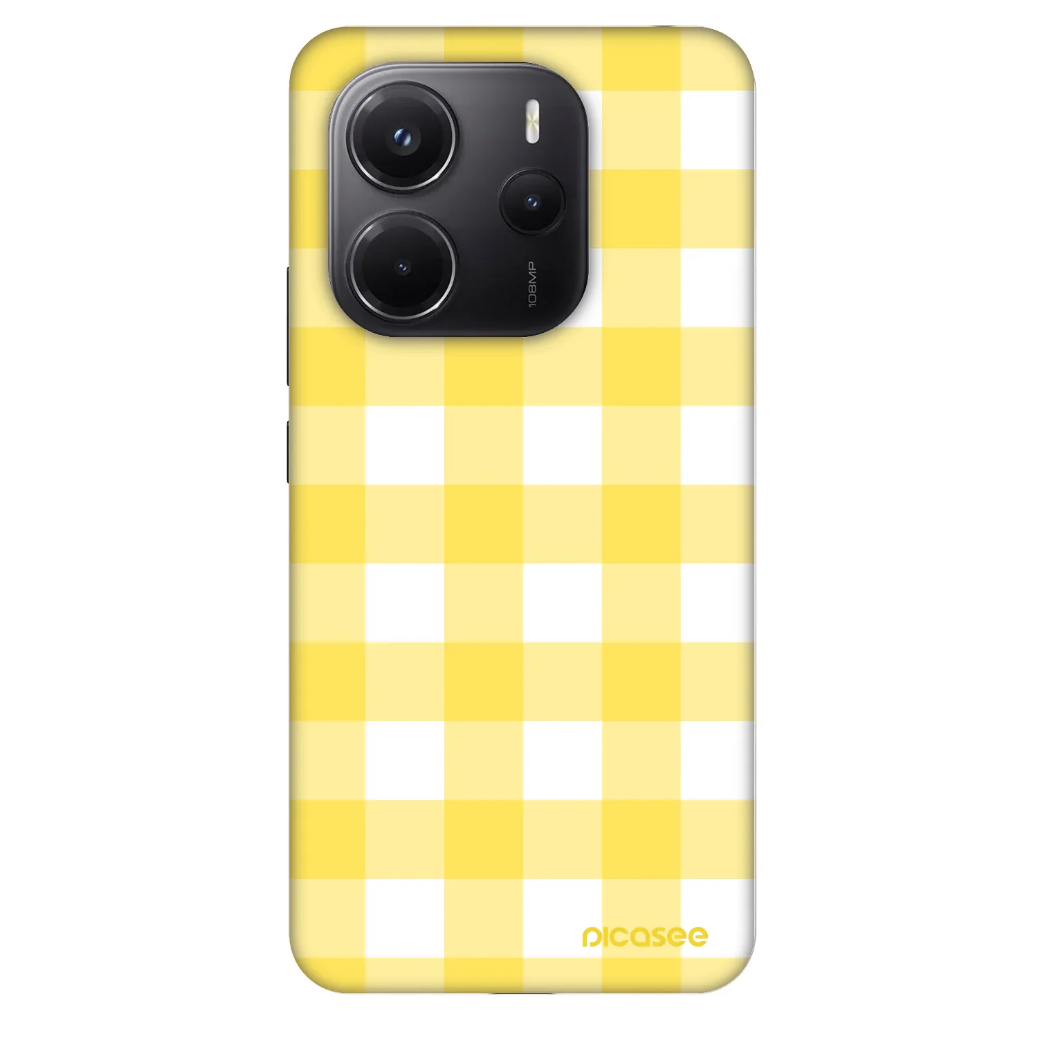 Picasee Fashion Case für Xiaomi Redmi Note 14 4G - Gride lemon
