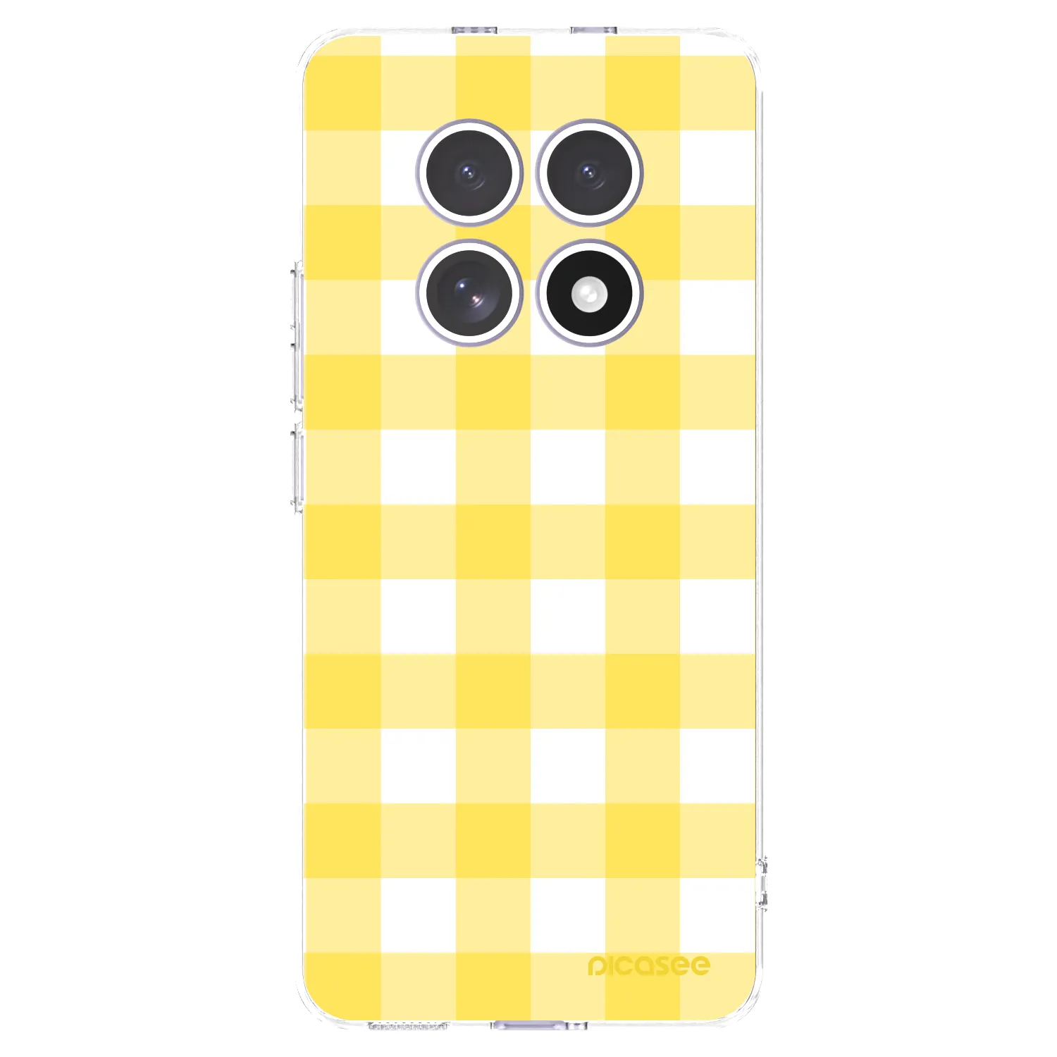 Picasee Xiaomi Redmi Note 15 4G Hülle - Transparentes Silikon - Gride lemon