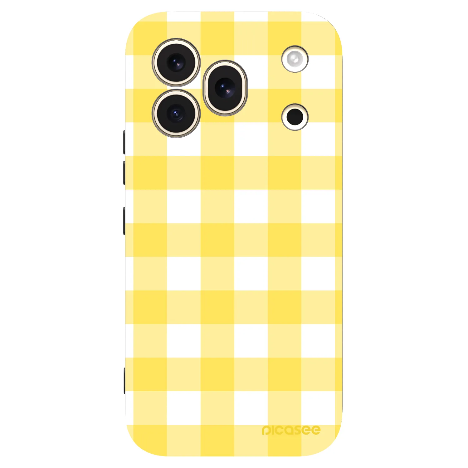 Picasee Honor 600 Pro Hülle - Schwarzes Silikon - Gride lemon