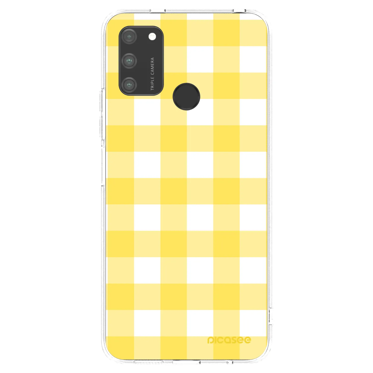 Picasee Honor 9A Hülle - Transparentes Silikon - Gride lemon