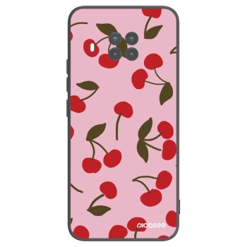Picasee Xiaomi Mi 10T Lite Hülle - Schwarzes Silikon - Cherry