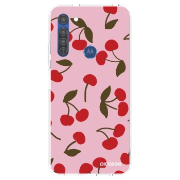 Hülle für Motorola Moto G8 - Cherry