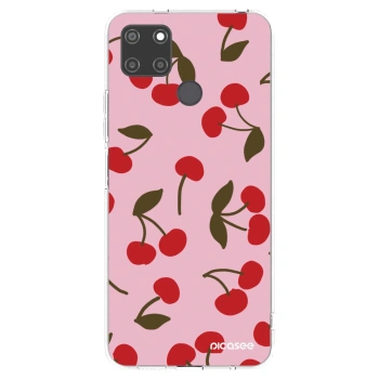 Picasee Realme C21Y Hülle - Transparentes Silikon - Cherry