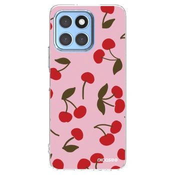 Picasee Honor X6 Hülle - Transparentes Silikon - Cherry