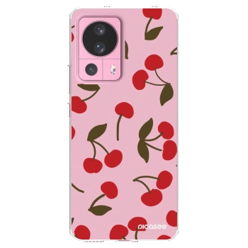 Picasee Xiaomi 13 Lite Hülle - Transparentes Silikon - Cherry