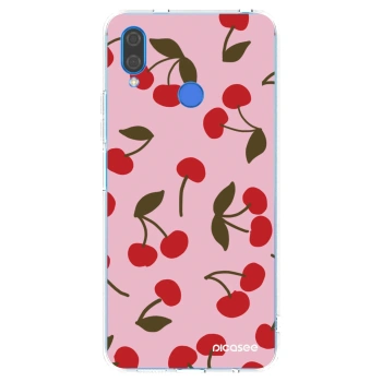 Picasee Huawei Nova 3 Hülle - Transparentes Silikon - Cherry