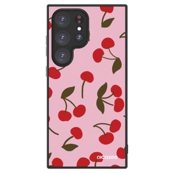 Hülle für Samsung Galaxy S24 Ultra S928B 5G - Cherry