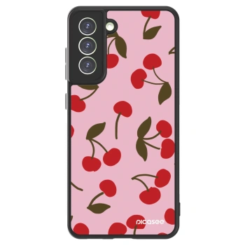 Picasee ULTIMATE CASE PowerShare für Samsung Galaxy S21 FE 5G - Cherry