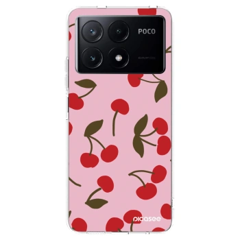 Picasee Xiaomi Poco X6 Pro Hülle - Transparentes Silikon - Cherry