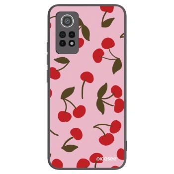 Picasee Xiaomi Redmi Note 12 Pro 4G Hülle - Schwarzes Silikon - Cherry
