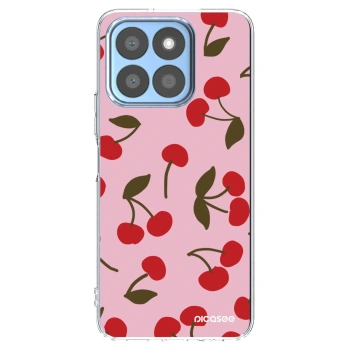 Picasee Honor X8b Hülle - Transparentes Silikon - Cherry