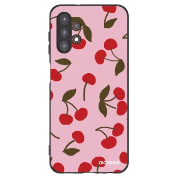 Picasee Samsung Galaxy A13 5G Hülle - Schwarzes Silikon - Cherry