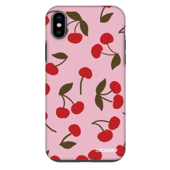 Hülle für Apple iPhone XS Max - Cherry