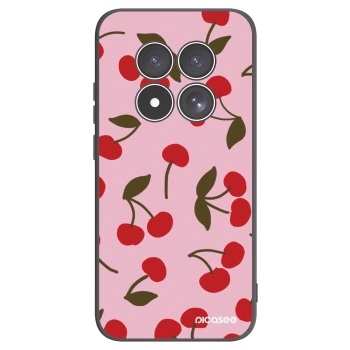 Picasee Xiaomi Redmi Note 15 Pro 4G Hülle - Schwarzes Silikon - Cherry