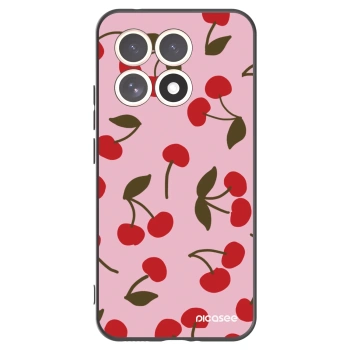 Picasee Xiaomi 15T Hülle - Schwarzes Silikon - Cherry