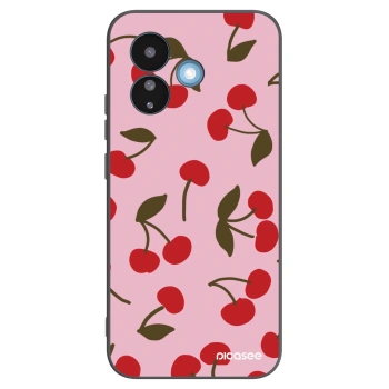 Picasee Xiaomi Redmi Note 17 Pro 5G Hülle - Schwarzes Silikon - Cherry