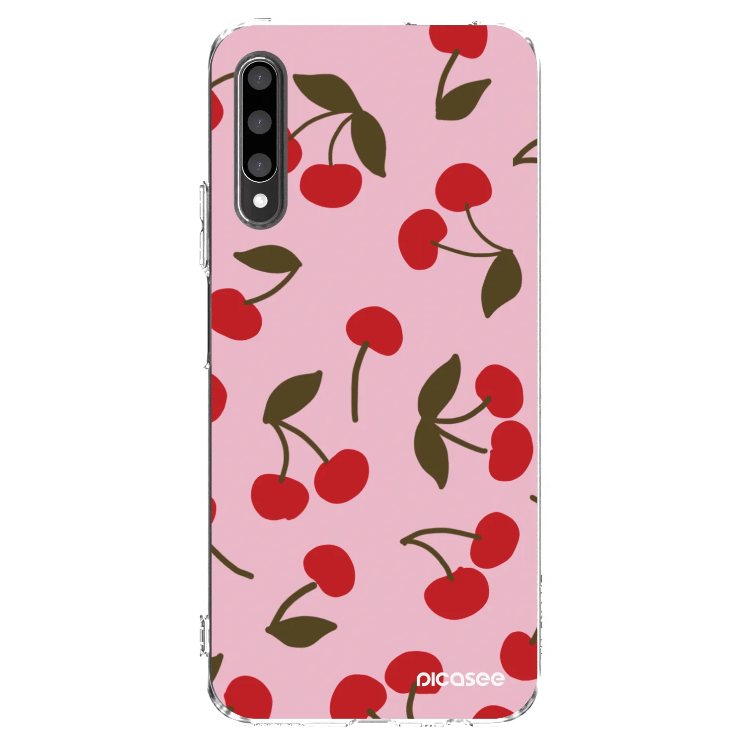Picasee Honor 9X Pro Hülle - Transparentes Silikon - Cherry