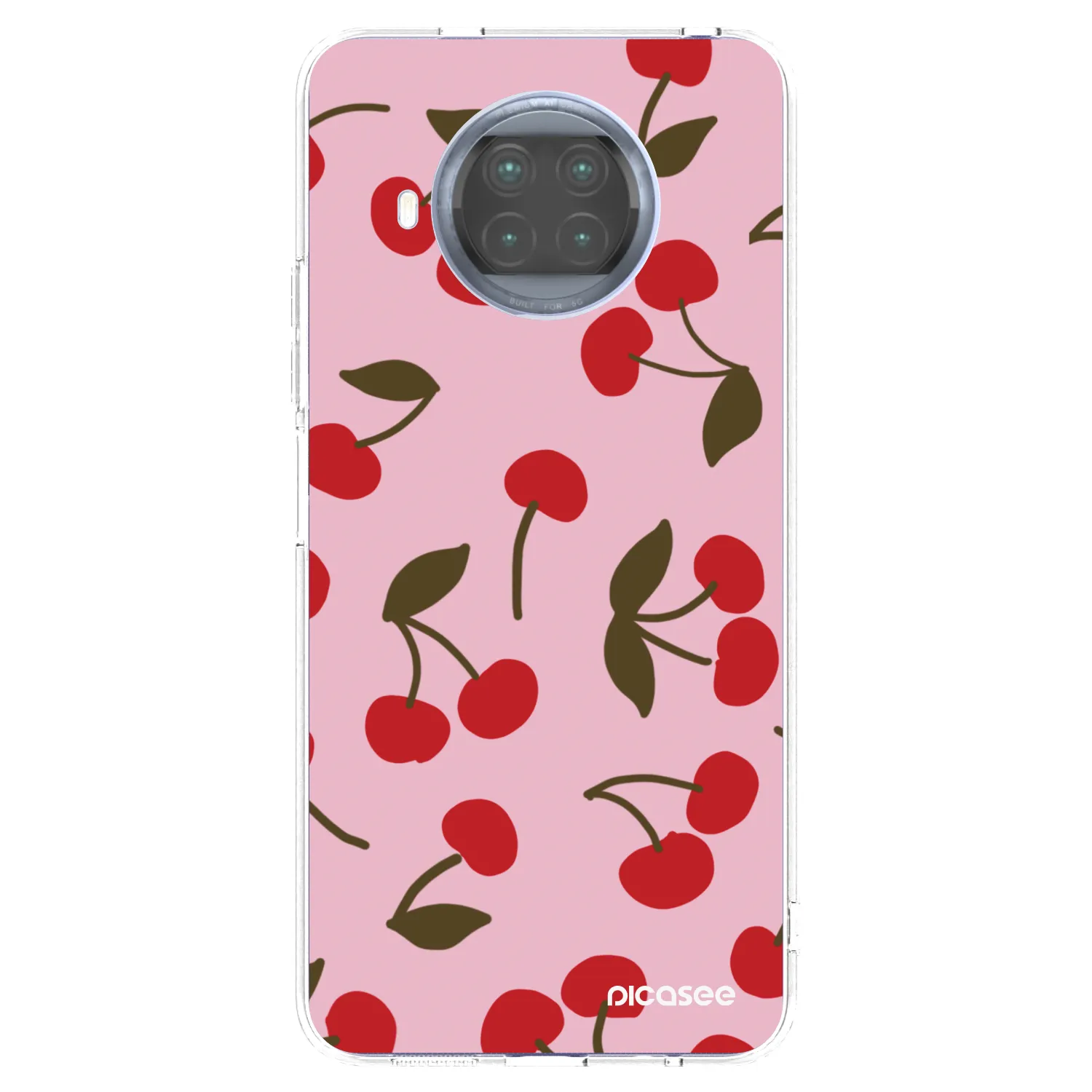Picasee Xiaomi Mi 10T Lite Hülle - Transparentes Silikon - Cherry