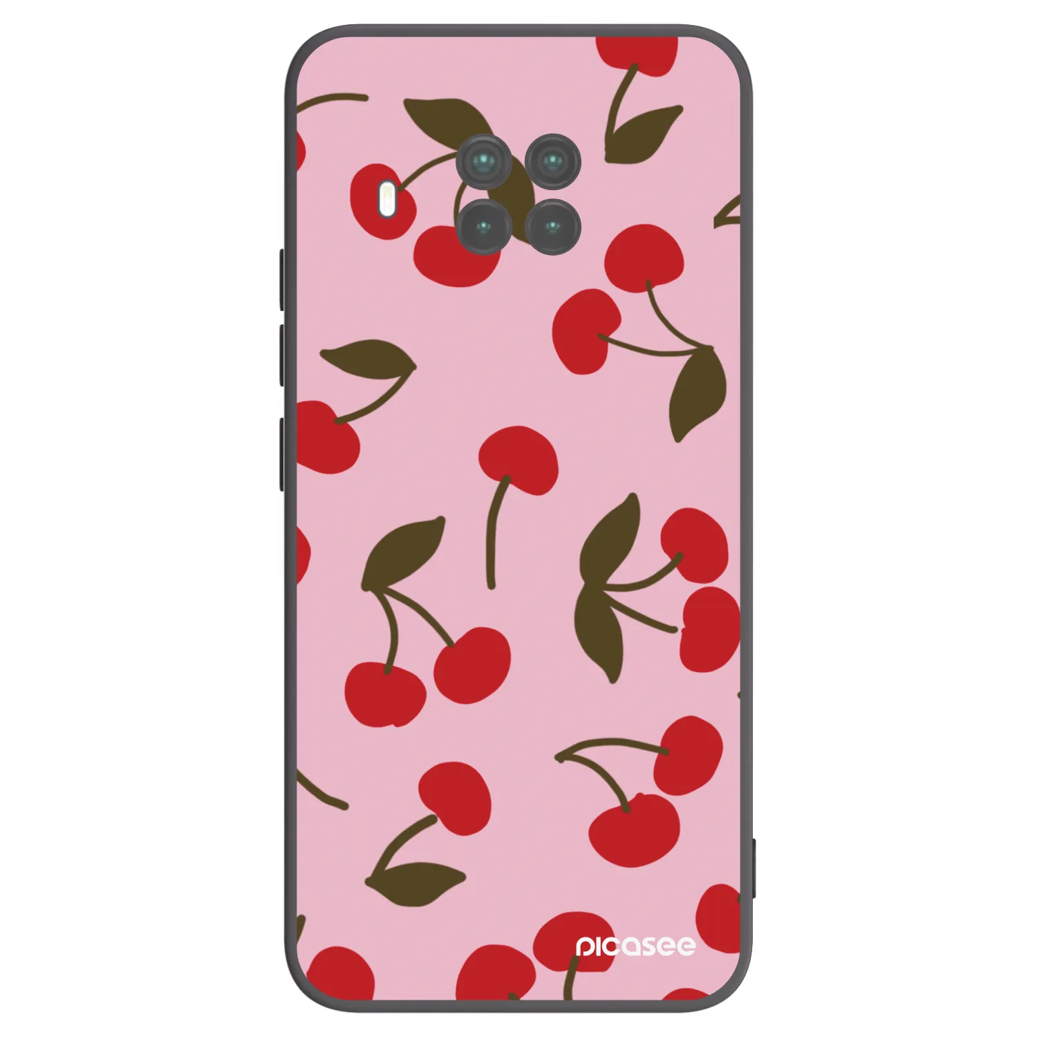 Picasee Xiaomi Mi 10T Lite Hülle - Schwarzes Silikon - Cherry
