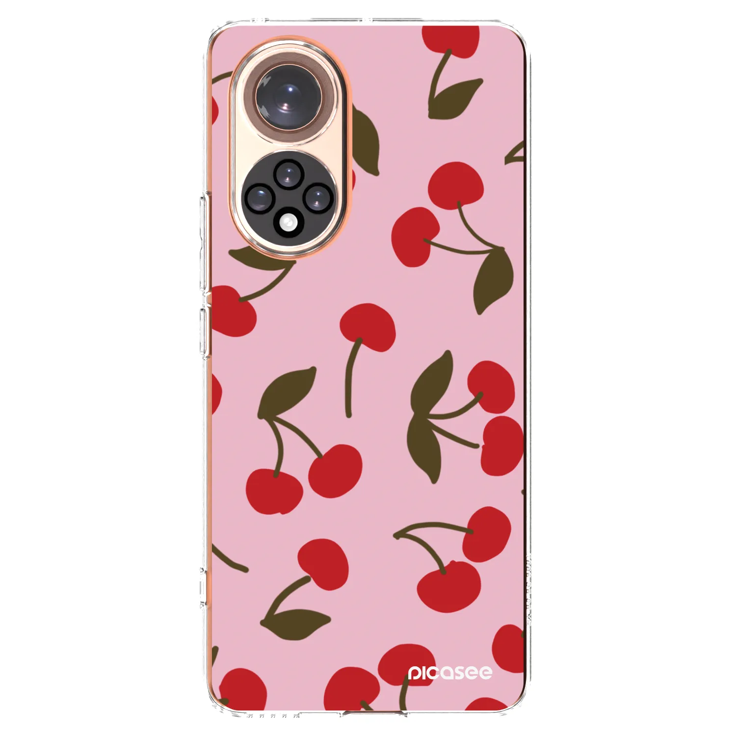 Picasee Honor 50 5G Hülle - Transparentes Silikon - Cherry