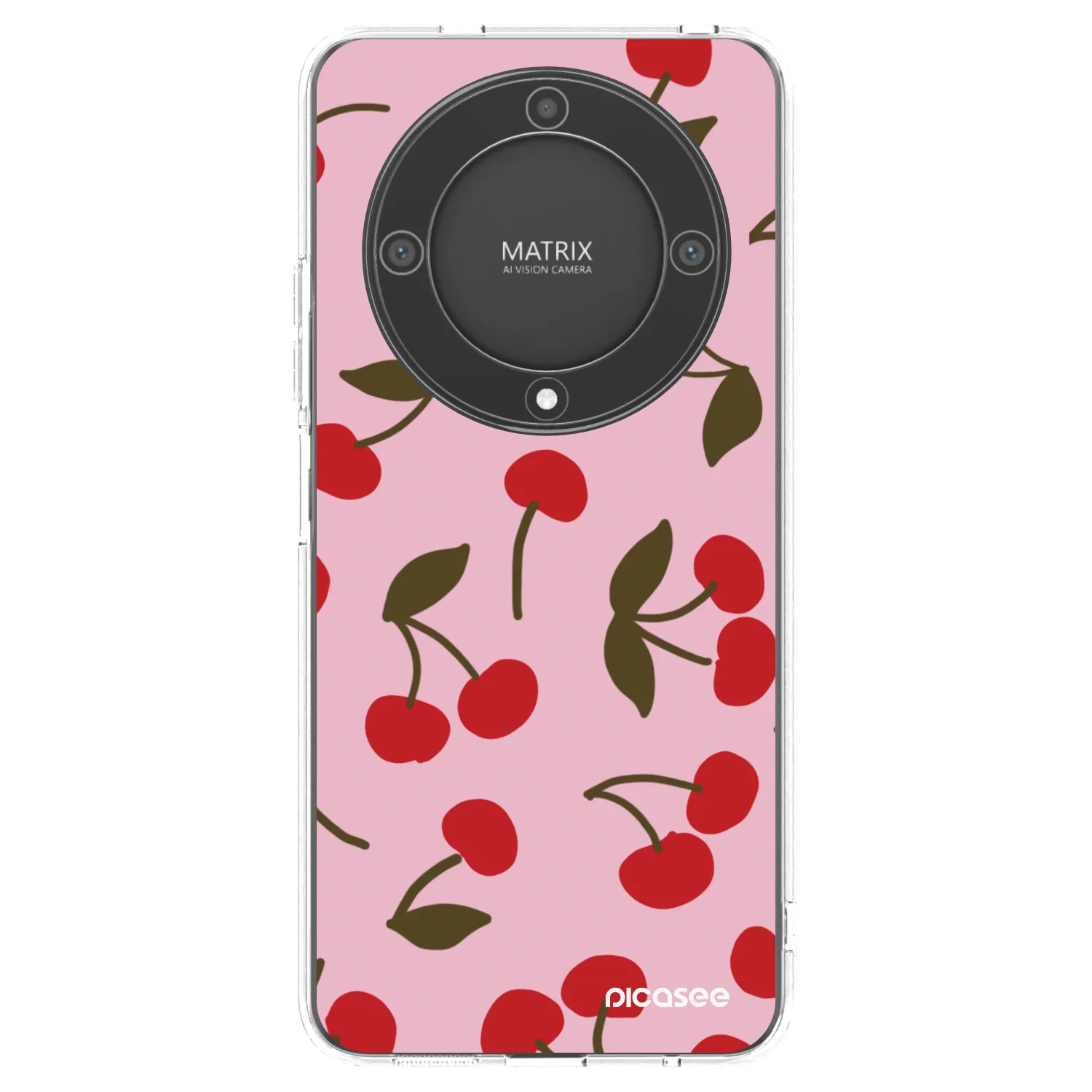 Picasee Honor Magic5 Lite 5G Hülle - Transparentes Silikon - Cherry