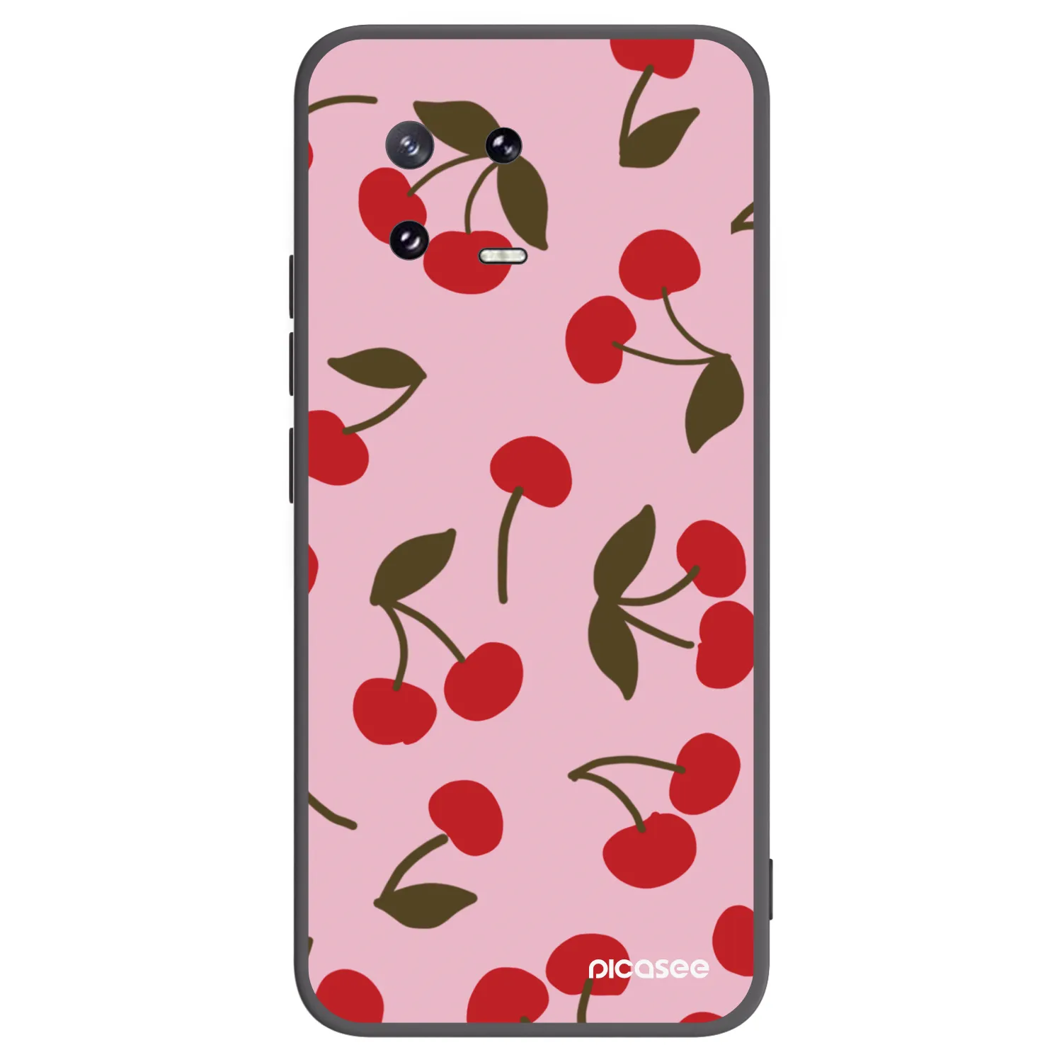 Picasee Xiaomi 13 Pro Hülle - Schwarzes Silikon - Cherry