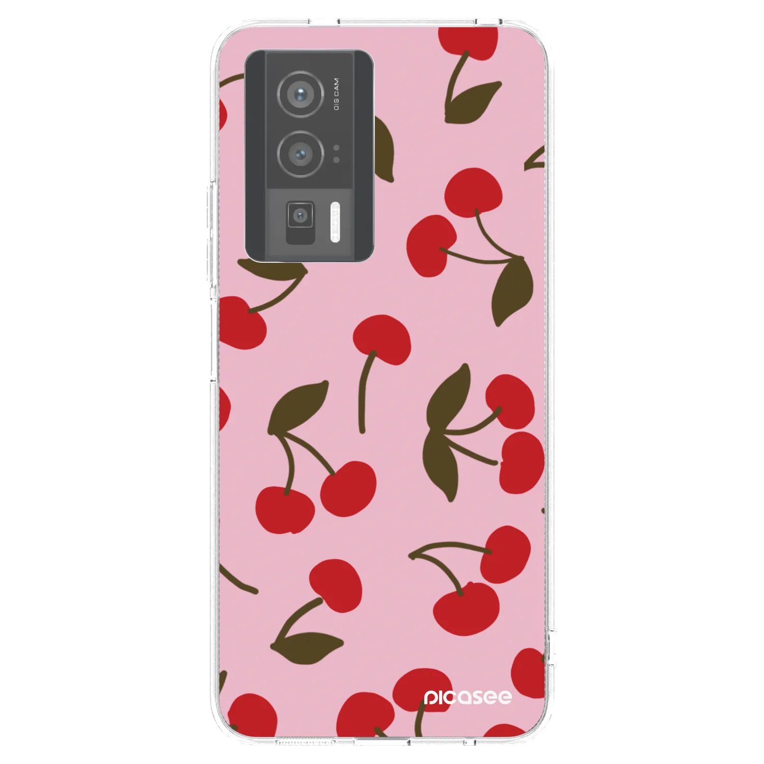 Picasee Xiaomi Poco F5 Pro 5G Hülle - Transparentes Silikon - Cherry