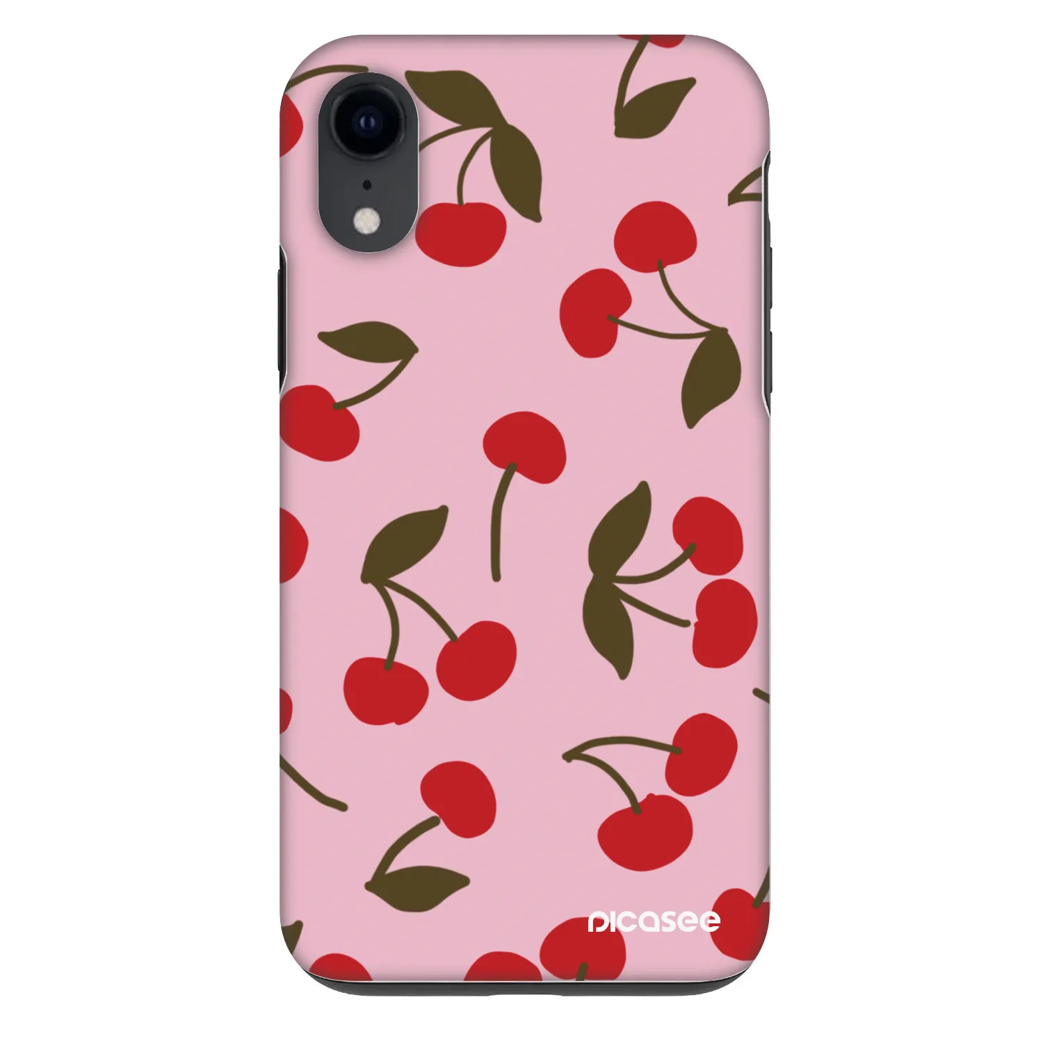 Picasee Fashion Case für Apple iPhone XR - Cherry