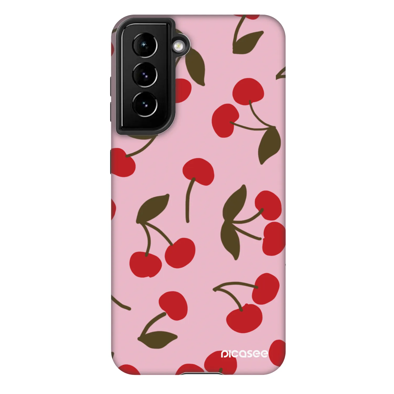 Picasee Fashion Case für Samsung Galaxy S21 5G G991B - Cherry