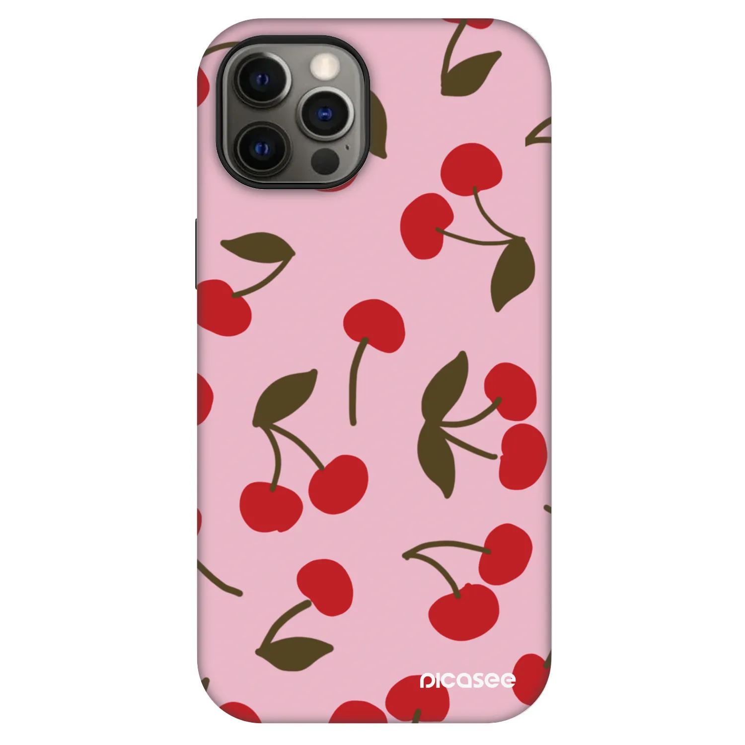 Picasee Fashion Case MagSafe für Apple iPhone 12 Pro - Cherry