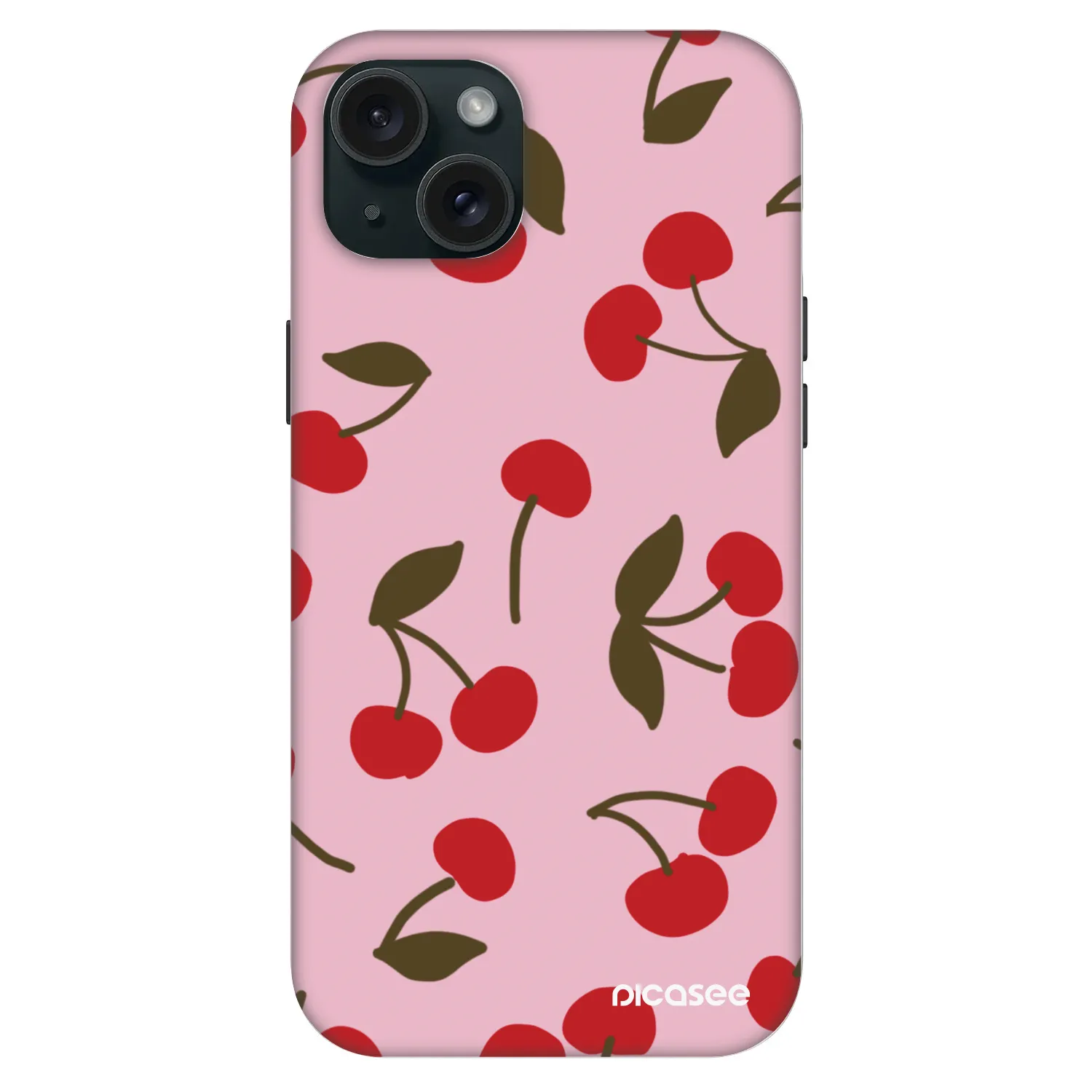 Picasee Fashion Case MagSafe für Apple iPhone 15 Plus - Cherry