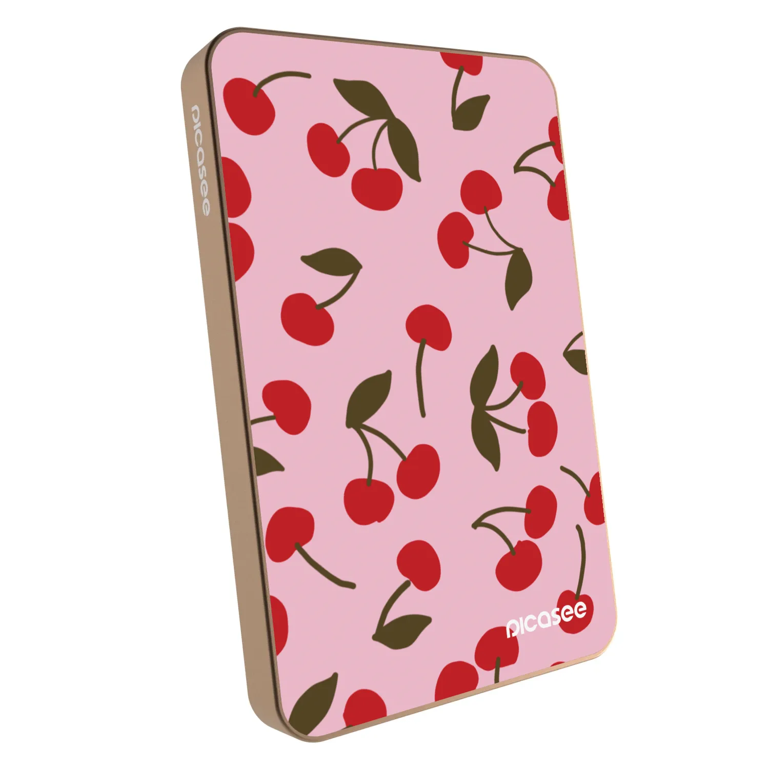 Picasee Powerbank mit MagSafe 5 000 mAh Golden - Cherry