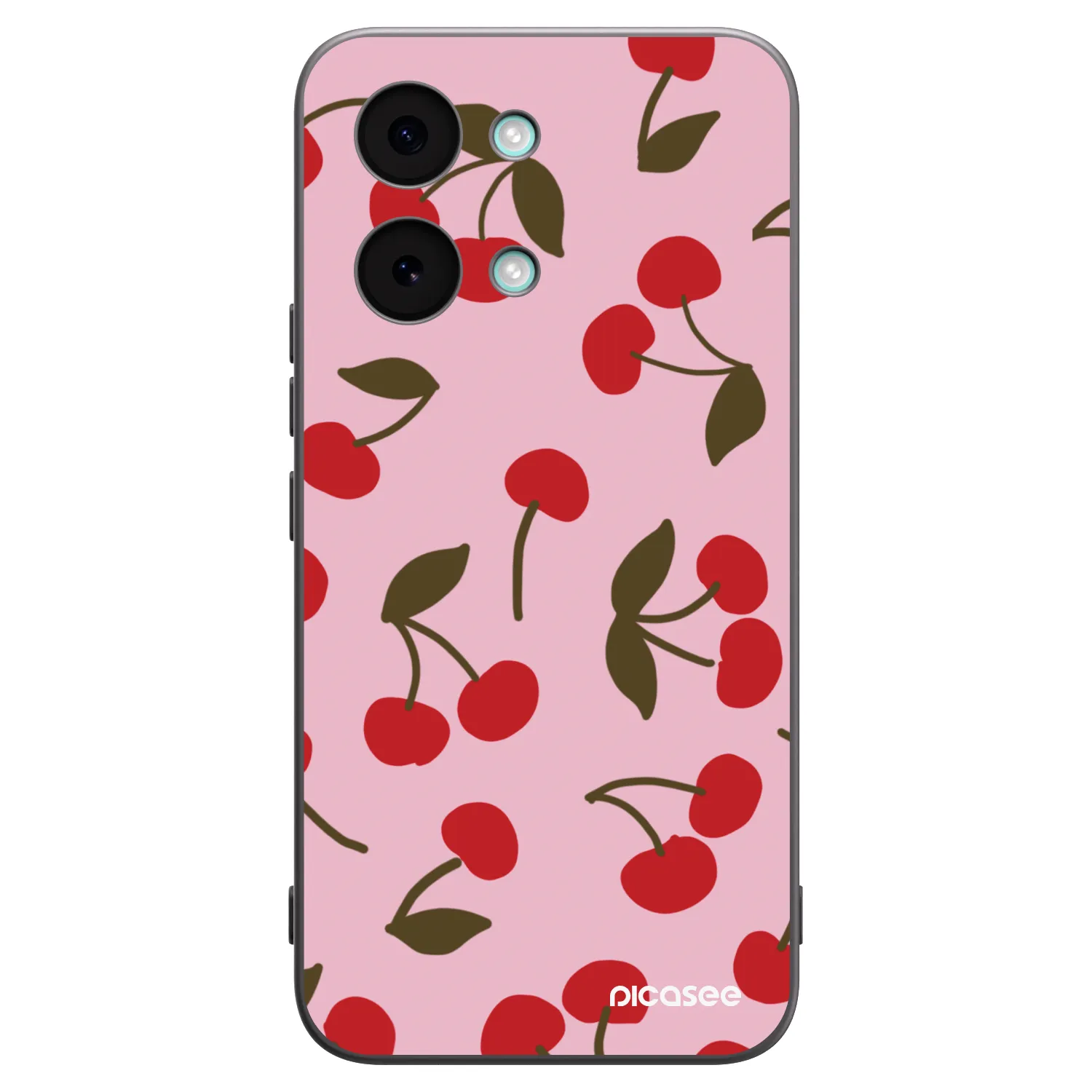 Picasee Xiaomi Poco X8 Pro Max Hülle - Schwarzes Silikon - Cherry