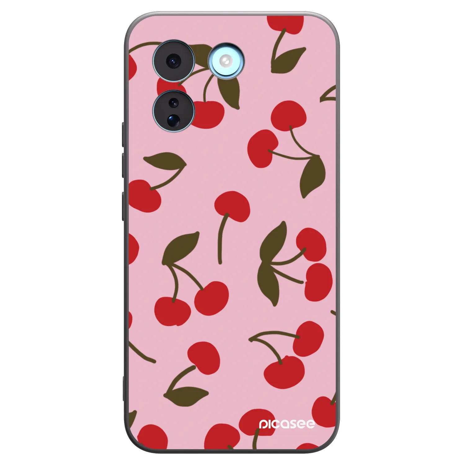 Picasee Xiaomi Redmi Note 17 Pro MAX 5G Hülle - Schwarzes Silikon - Cherry
