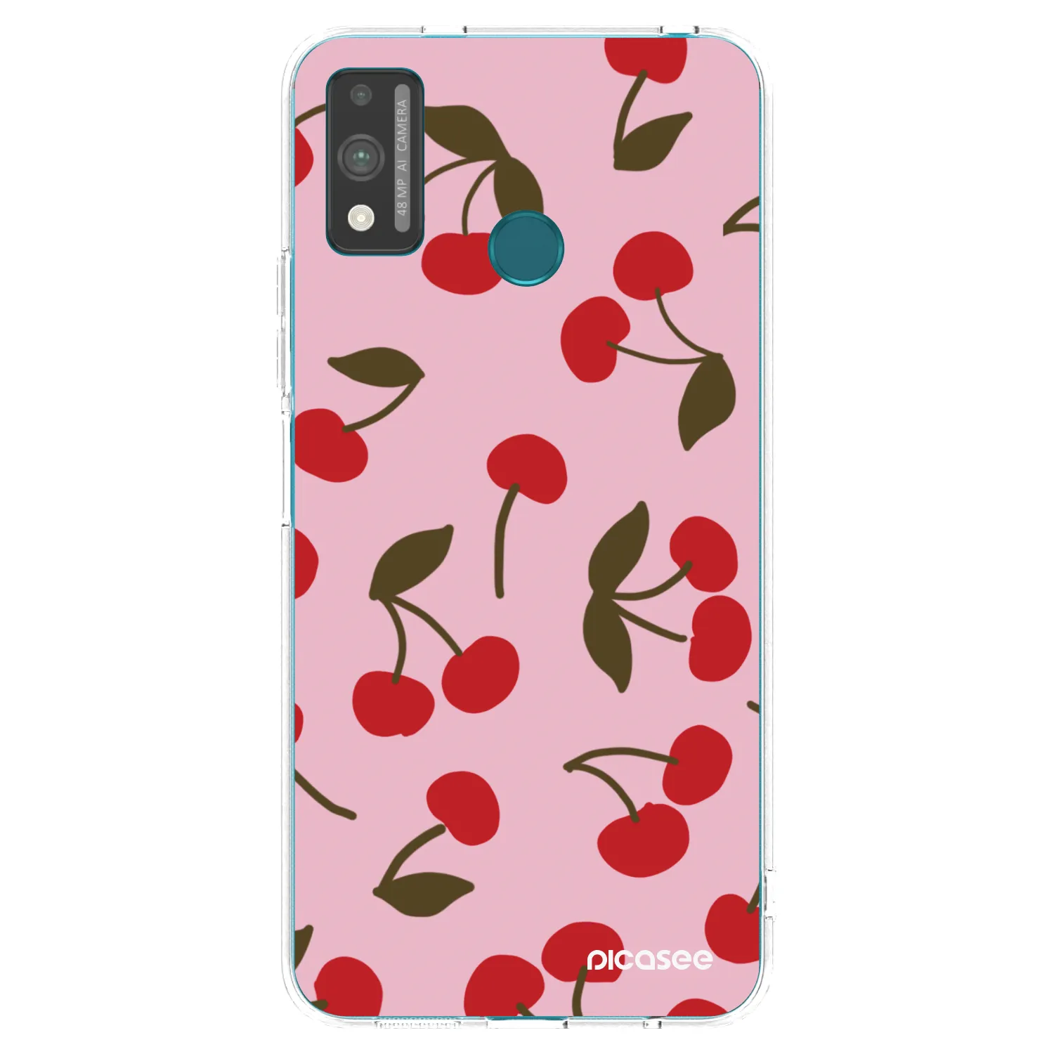 Picasee Honor 9X Lite Hülle - Transparentes Silikon - Cherry