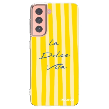 Picasee Samsung Galaxy S21 5G G991B Hülle - Transparentes Silikon - Ladolcevita